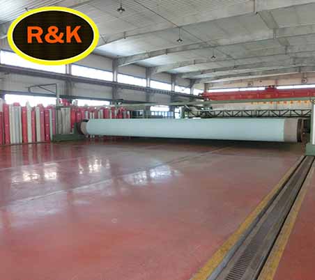 Polyester forming fabric weaving for paper making