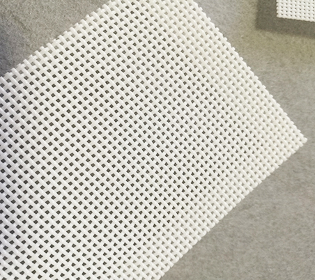 High Density 2 Shed Plain Polyester Fabric Mesh Manufacturer, White ...